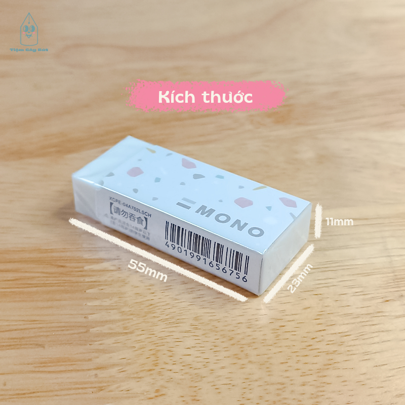 Gôm tẩy bút chì siêu sạch Tombow Mono họa tiết Sheer Stone