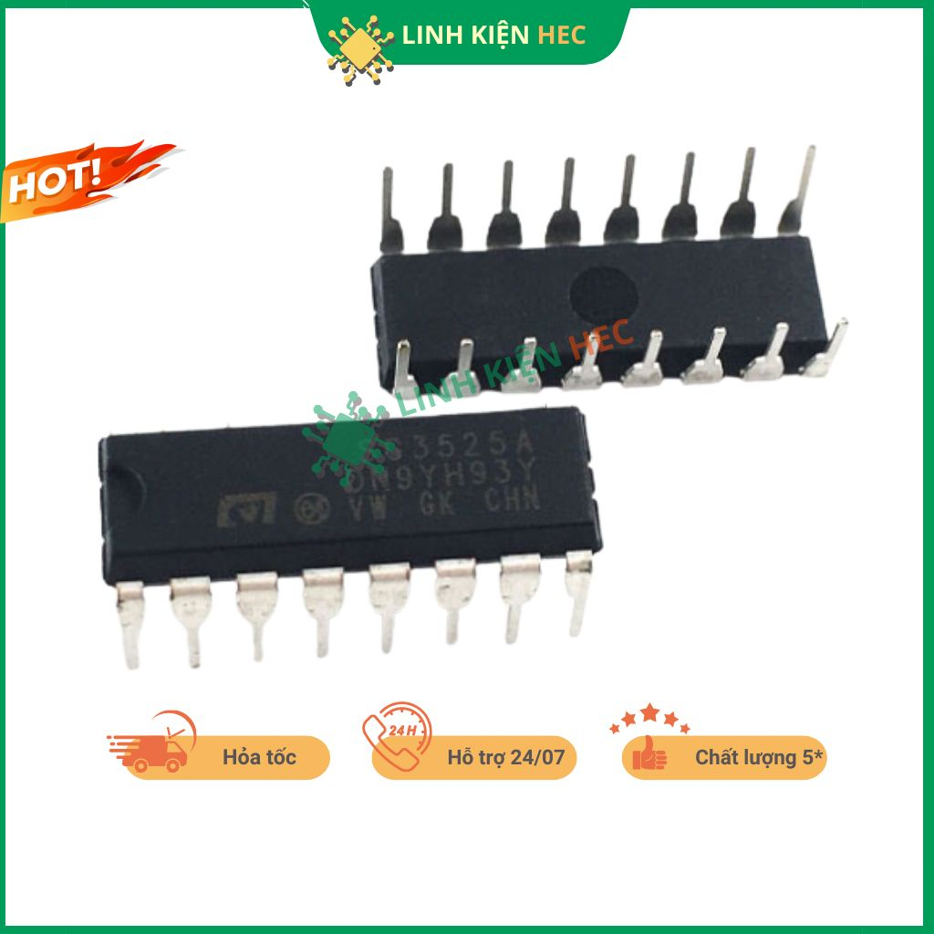 SG3525 3525 DIP-16 IC nguồn chính hãng linh kiện hec