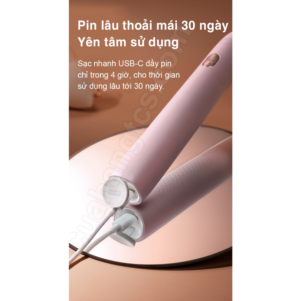 Bàn chải đánh răng điện Soocas X3U