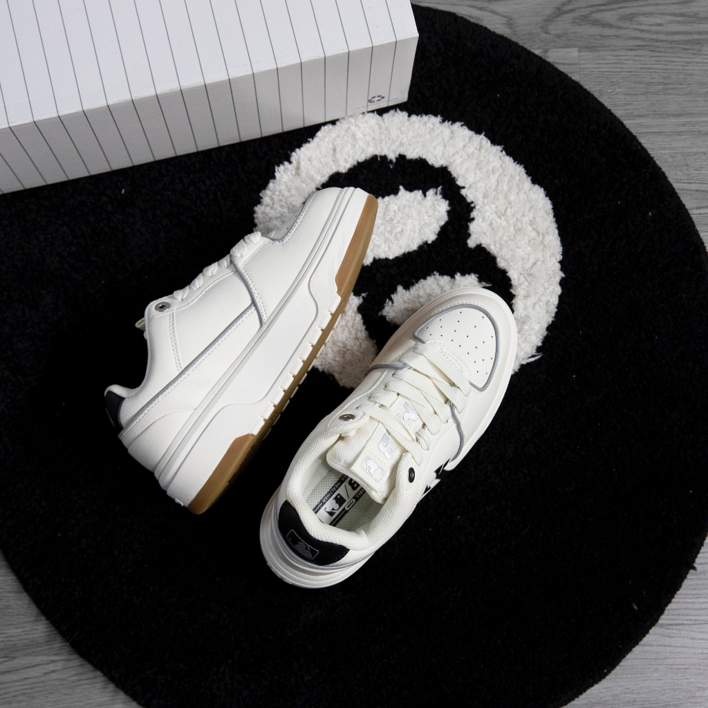 Giày MLB Chunky Liner NY Trắng Phản Quang Chính Hãng