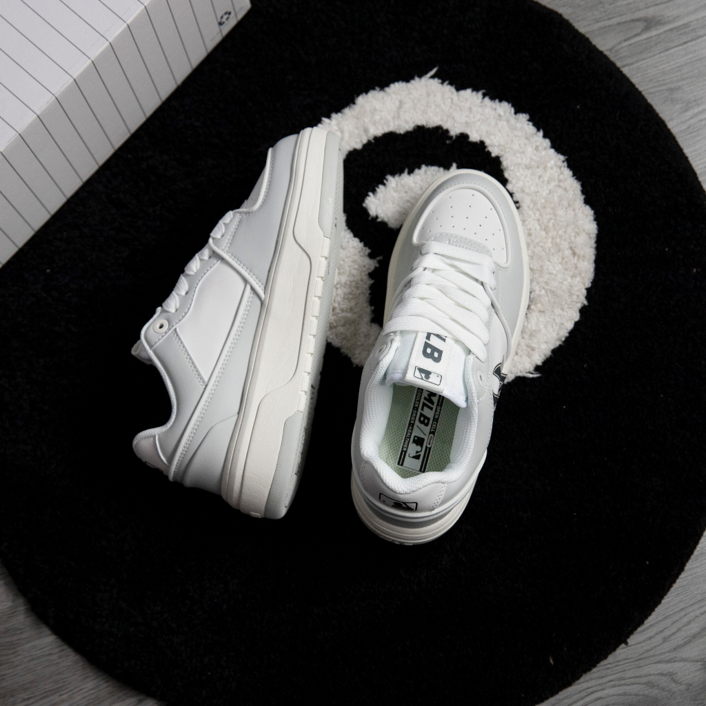 Giày MLB Chunky Liner NY Màu Xám Phản Quang Chính Hãng