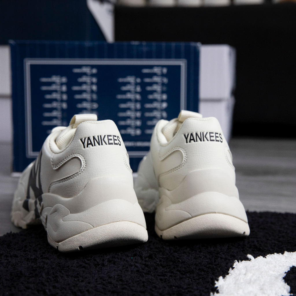 Giày MLB Bigball Chunky A  Beige Chính Hãng