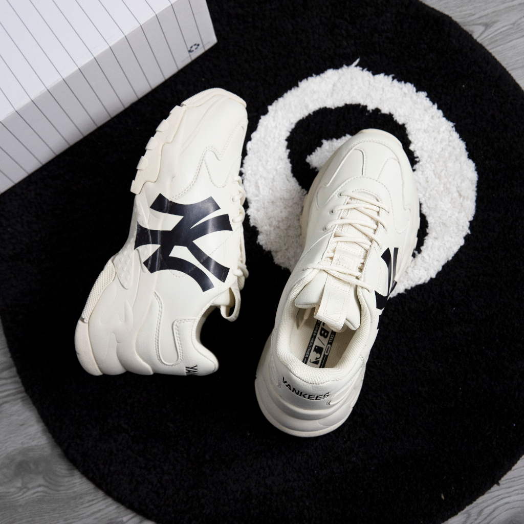 Giày MLB Bigball Chunky A  Beige Chính Hãng