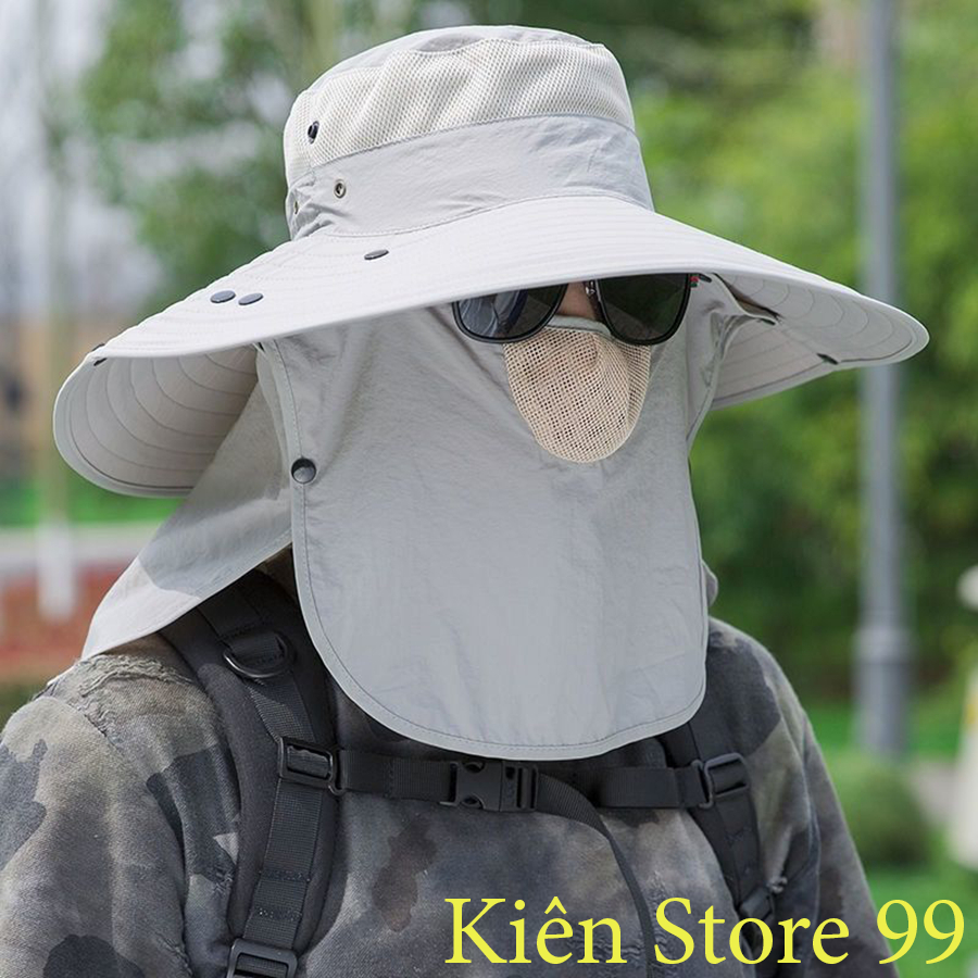 Mũ Chống Nắng Nam Mũ Đi Nắng Câu Cá Ngoài Trời Mùa Hè-vukien9245ds