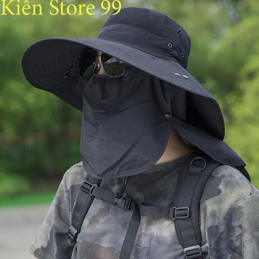 Mũ Chống Nắng Nam Mũ Đi Nắng Câu Cá Ngoài Trời Mùa Hè-vukien9245ds