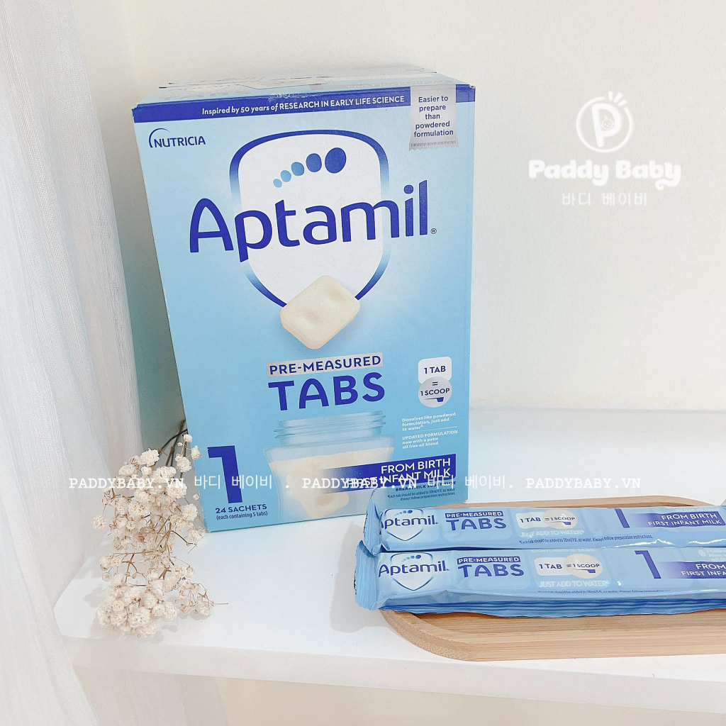 Sữa thanh Aptamil tiện lợi cho bé từ 0m+