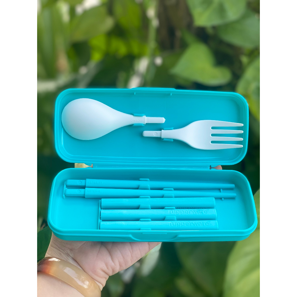 Bộ muỗng nĩa Portable Chopstik Tropial Tupperware