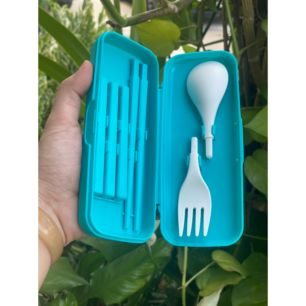 Bộ muỗng nĩa Portable Chopstik Tropial Tupperware