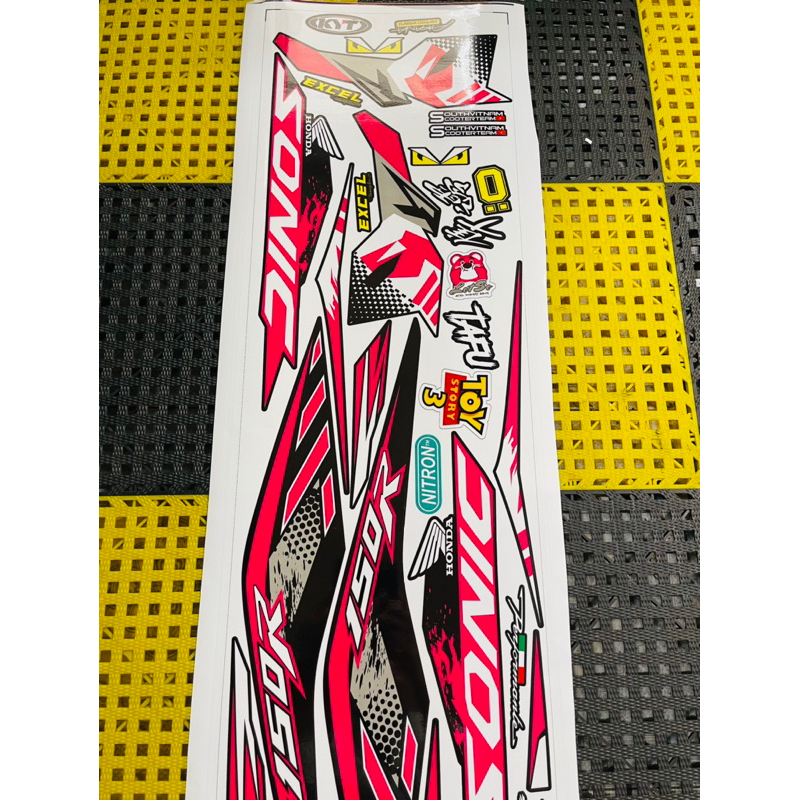 TEM CHẾ SONIC HỒNG ĐEN BẠC !