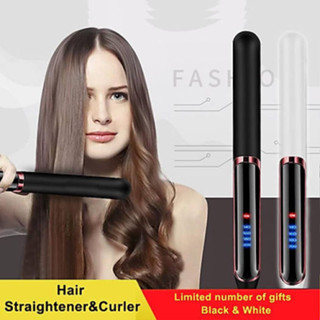 Máy duỗi tóc đa năng 3in1 Koremi Chất liệu gốm làm nóng nhanh, máy kẹp thẳng, ép tóc, uốn cúp xoăn lọn đa năng