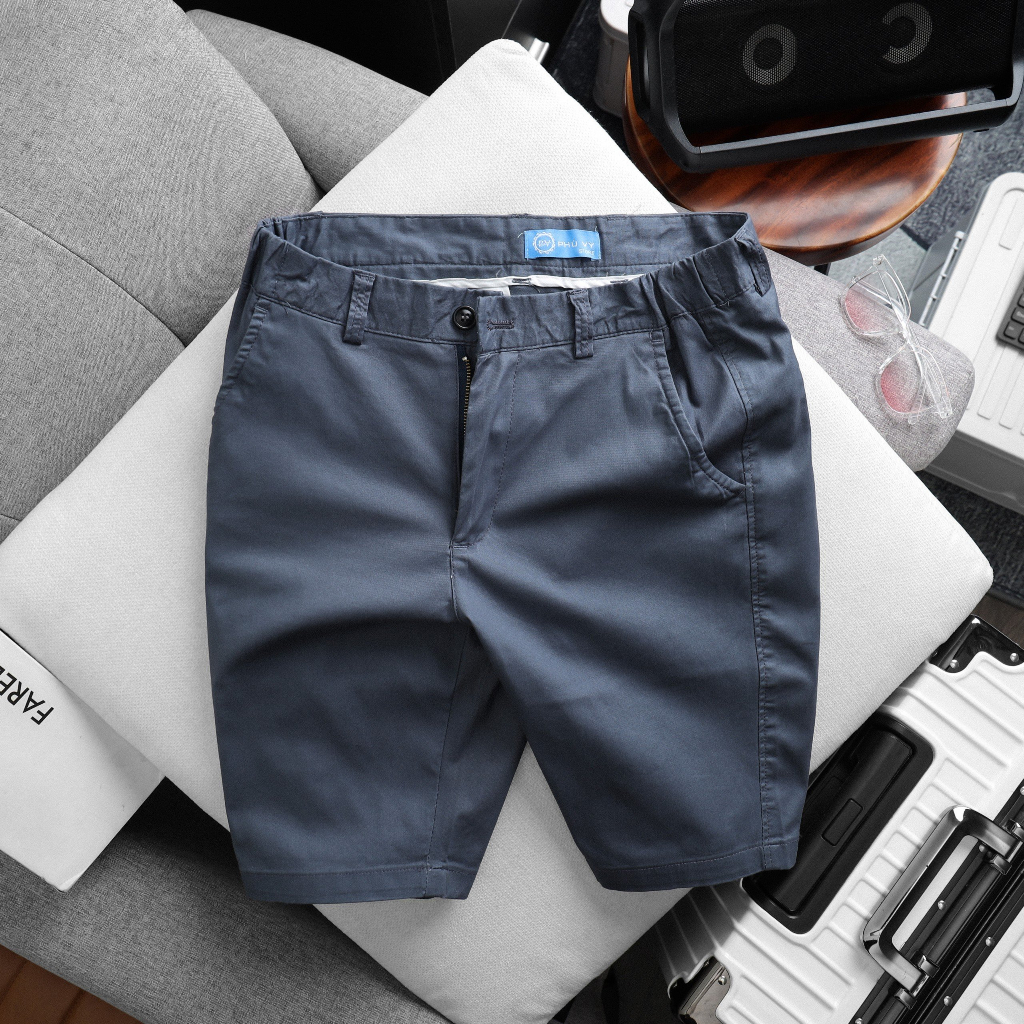 Quần short kaki nam Hàn Quốc chất vải thoáng mát phong cách năng động thoải mái