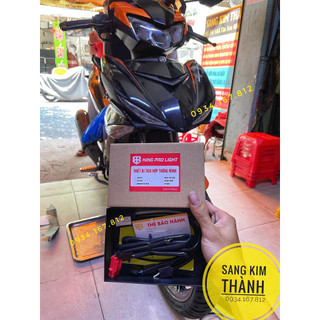 Mạch auto passing lắp trợ sáng l4x bi cầu mini cho xe exciter 135, exciter 150, exciter 155 | king pro light