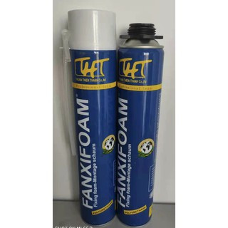 Keo bọt nở 750ml bình xịt bọt nở THT tỷ lệ tạo bọt cao,nhanh khô