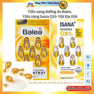 Viên nang dưỡng da Balea, Viên nàng Isana Q10- Nội Địa Đức