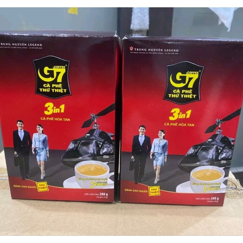 Cà phê Trung Nguyên G7 Hộp 288g và 336g