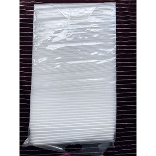 Ống hút phi 8 trắng trong - 500g/bịch