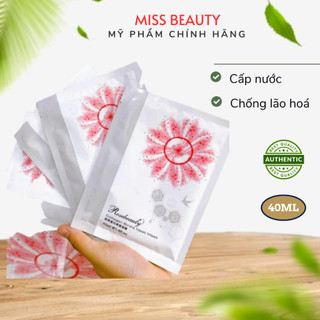 Hộp 10 miếng Mặt Nạ Yến Collagen Rosebeauty trắng da căng bóng
