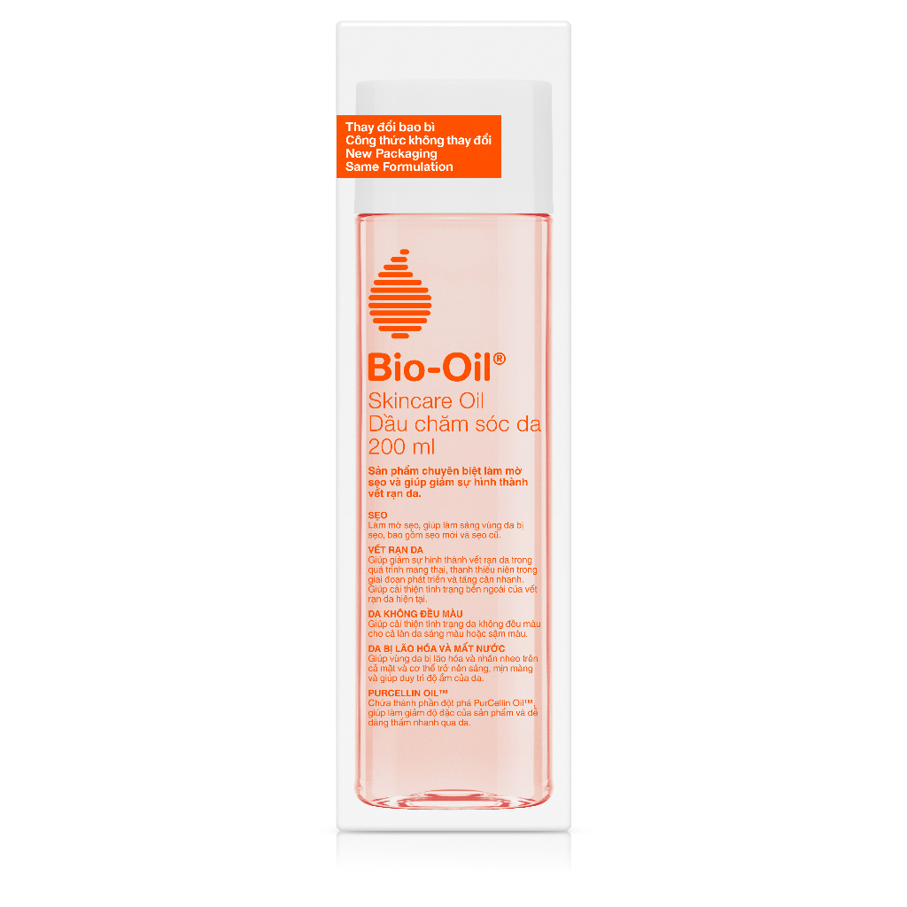 Dầu chăm sóc da giúp cải thiện rạn da, mờ sẹo và đều màu da BIO-OIL SKINCARE OIL (chai 200ml)