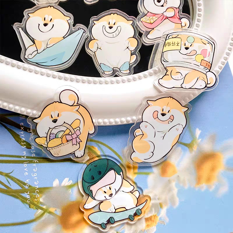 Kẹp Giấy Paper Clip Hoạt Hình Cún Shiba Đáng Yêu