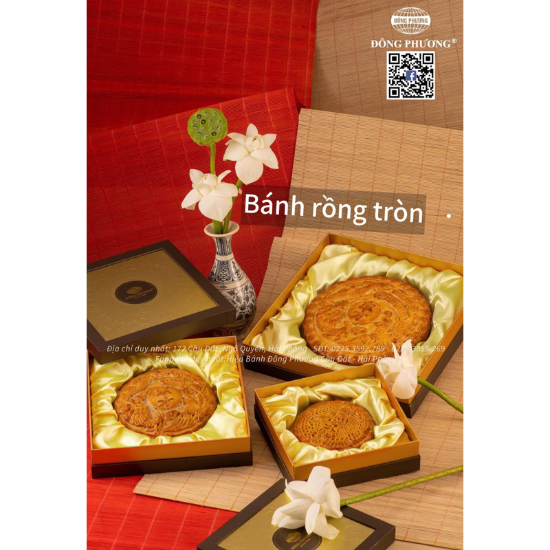 Bánh trung thu rồng tròn đại Đông Phương