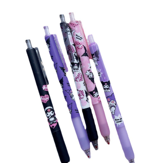 Bút bi bấm sanrio kuromi mica BBB18a bút cute dễ thương