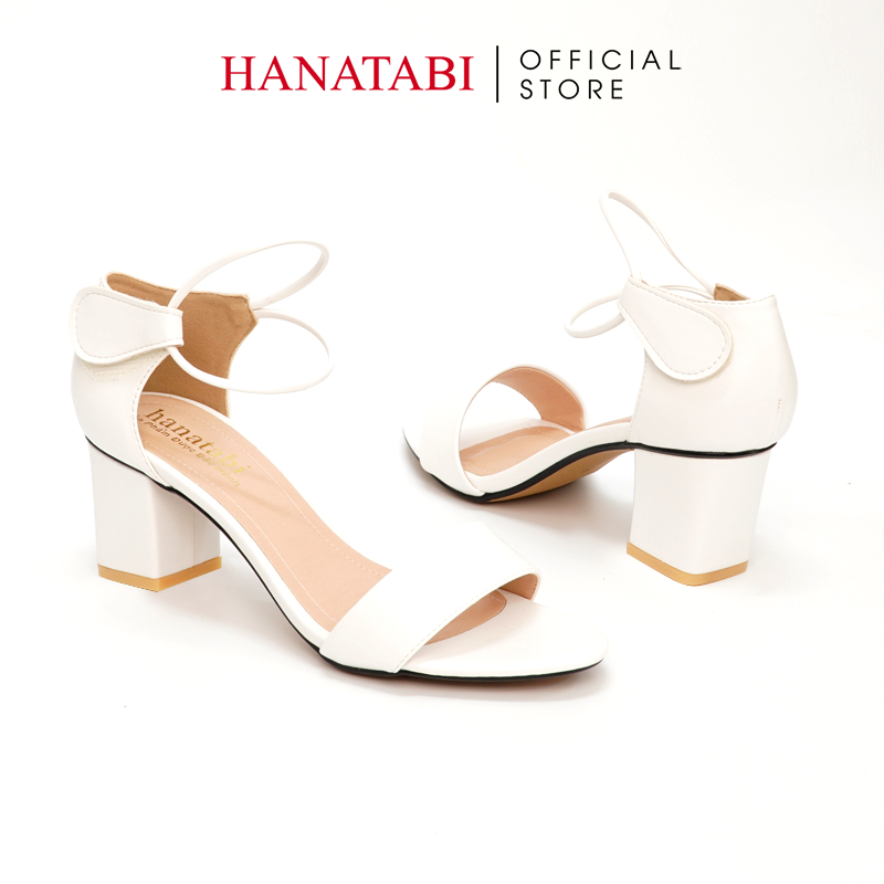 Sandal Nữ Hanatabi Quai Gót Vuông Cao 5cm Hậu Xé Đế TA Cao Cấp Chống Trơn Trượt Mã HNSDX5F894