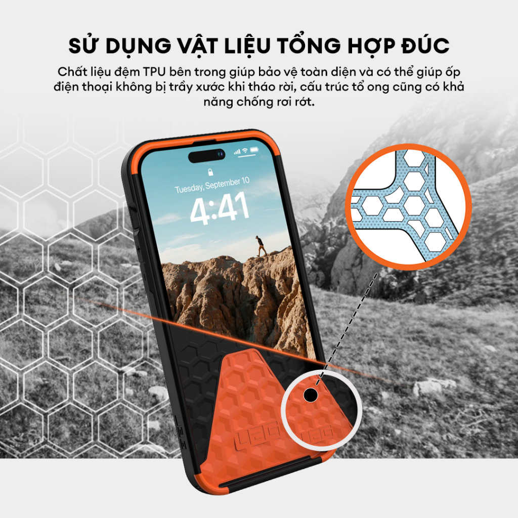 Ốp Lưng UAG CIVILIAN Cho iPhone 14 PRO