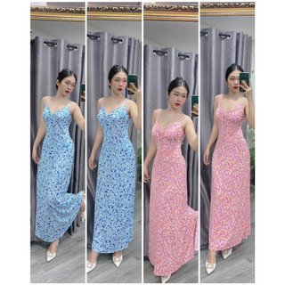 Đầm hoa nhí hai dây