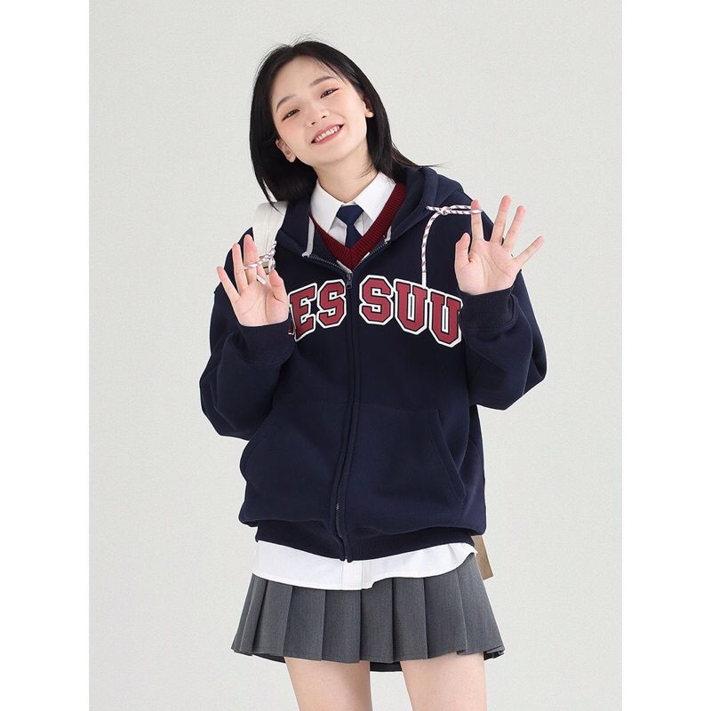 Áo khoác nỉ DESUU mẫu mới nhất 2023