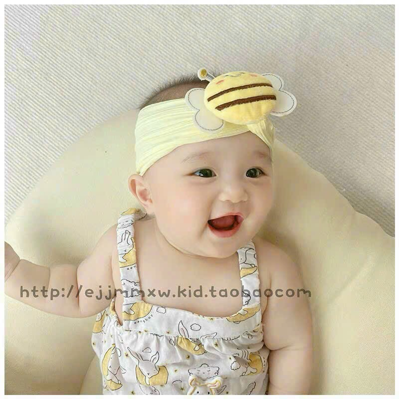 Set turban ong kèm tất hình thú cho bé trai và bé gái từ 0-1 tuổi, set băng đô siêu cute