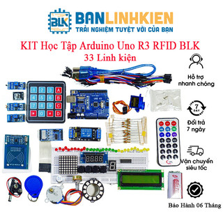 [BẢO HÀNH 6 THÁNG] COMBO Bộ Kit Học Tập Arduino UNO R3 RFID Cơ bản Dành Cho Người Mới Bắt Đầu