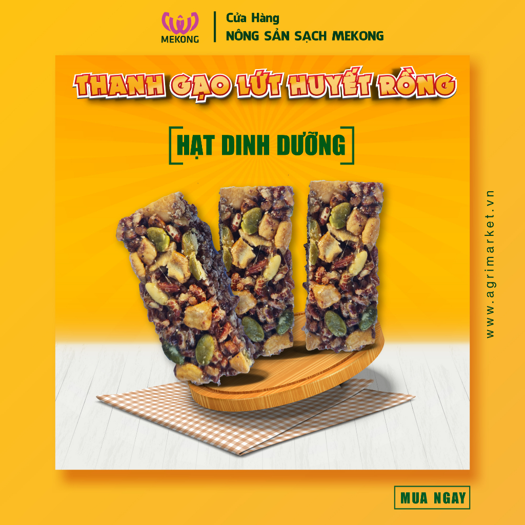 1Kg Thanh Gạo Lứt siêu Chà Bông | Siêu Hạt | tốt cho người ăn kiêng, giảm cân