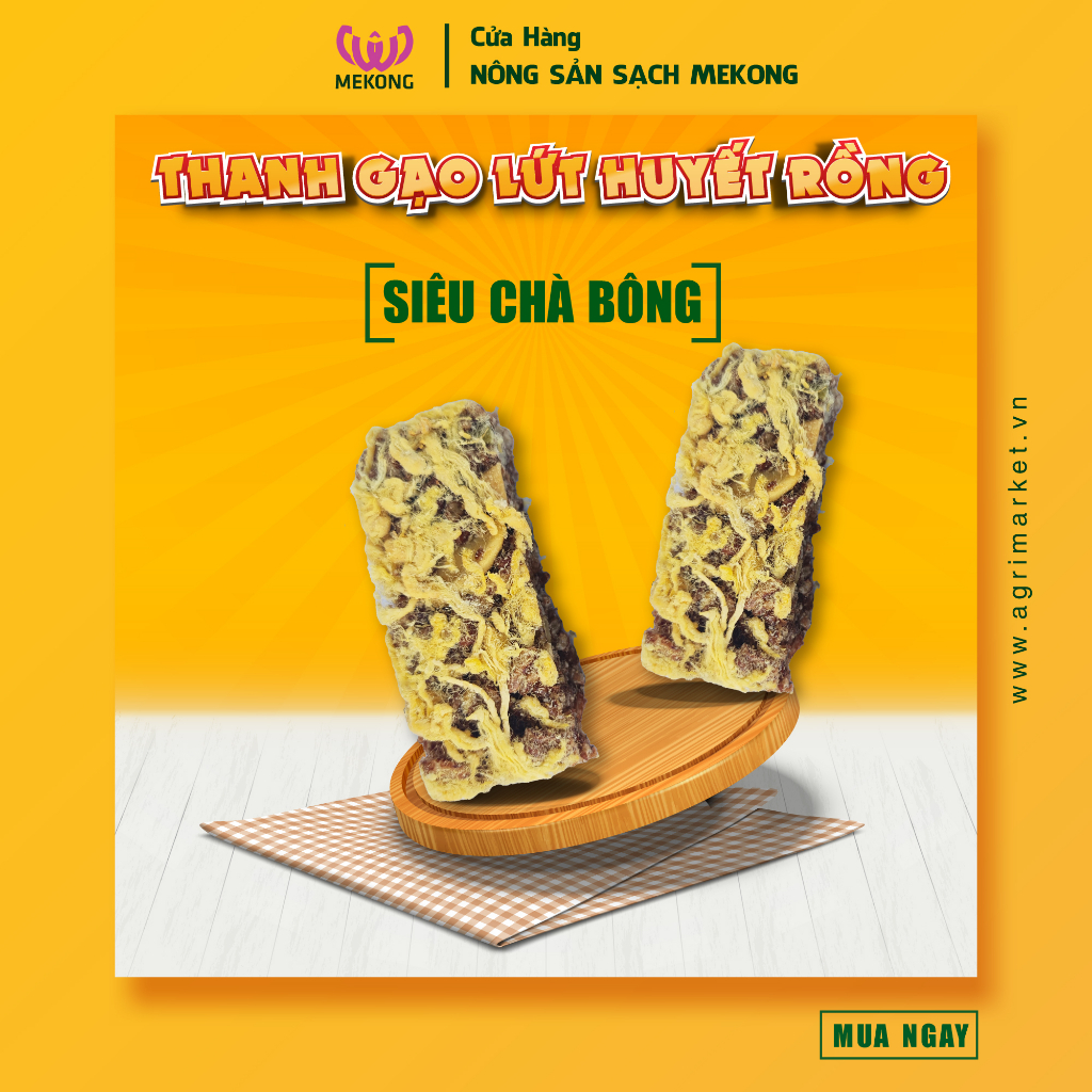 1Kg Thanh Gạo Lứt siêu Chà Bông | Siêu Hạt | tốt cho người ăn kiêng, giảm cân