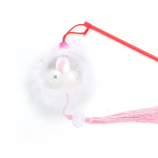 Đèn Lồng Thỏ Ngọc Cầm Tay Có Đèn Led Phát Sáng