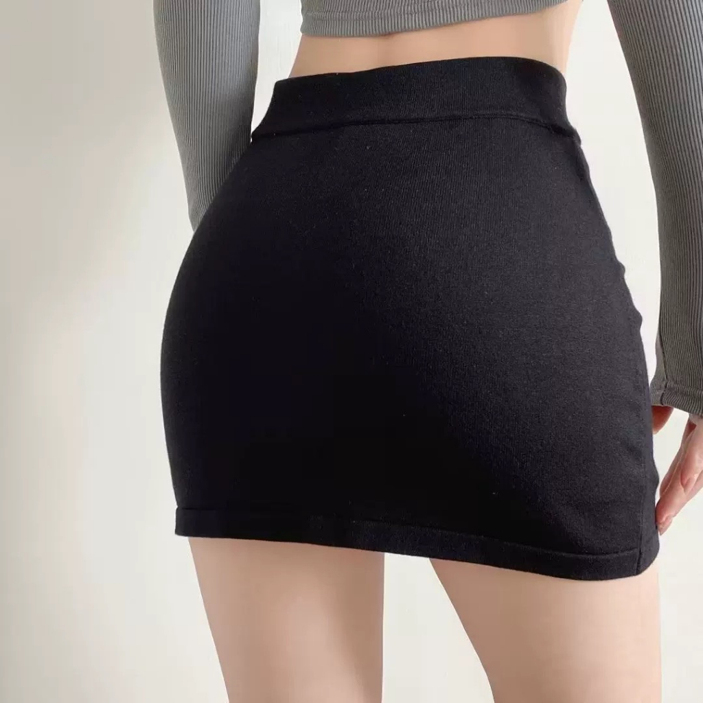 Chân Váy Thun Dáng Ôm DaaLaa Store Lưng Co Giãn C231
