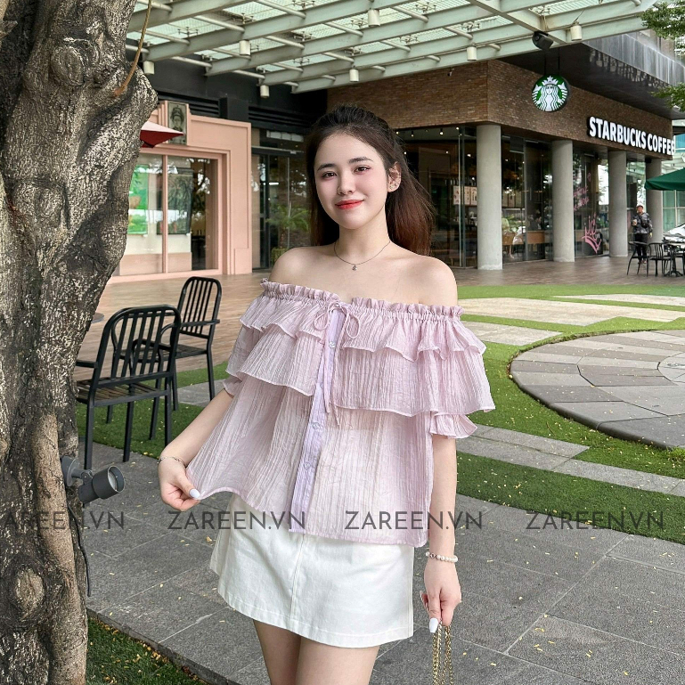 ZAREEN | ÁO TRỄ VAI 2 TẦNG ZAREEN VOA120