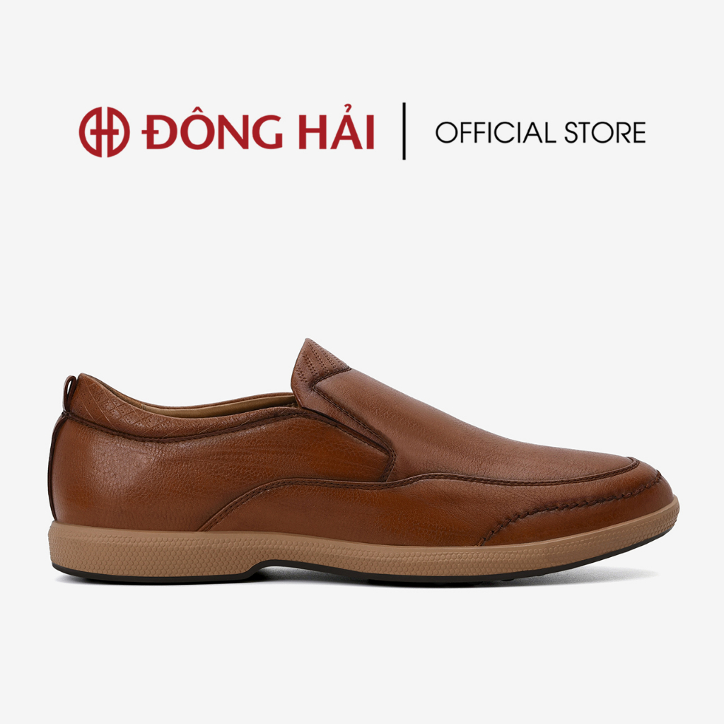 Giày Lười Nam Đông Hải Đế bằng Viền Chỉ 3cm - G0062