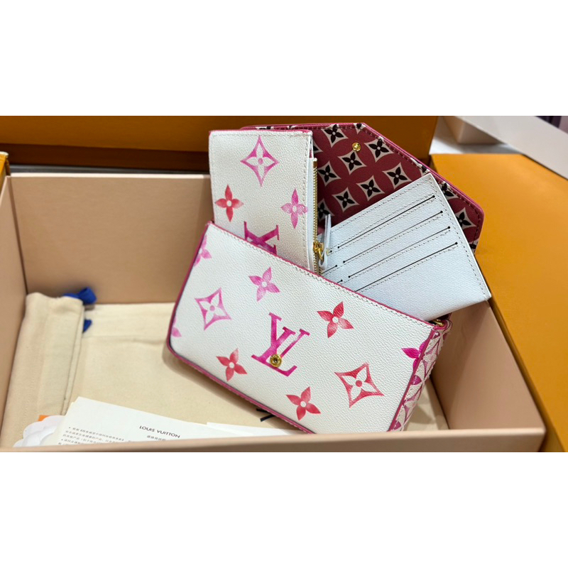 Set Túi Eovi thepool vân dập nổi tag vàng fullbox vip nam châm W266-21