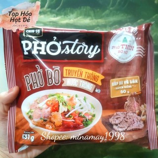   Gói  Phở bò  Phở Thìn bờ hồ CHINSU  có thịt   Bộ bữa sáng hoàn chỉnh  