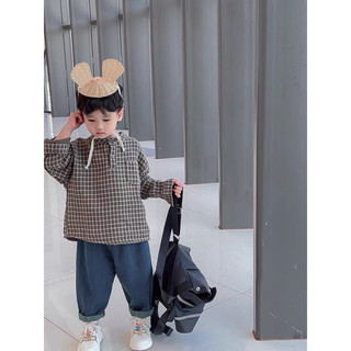 Sơmi đũi xốp cổ trụ