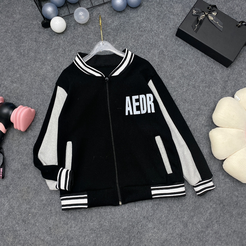 Áo khoác bomber bé trai 18-48kg từ 4-14 tuổi mẫu CHIN. Áo khoác bé trai, Áo bé trai, Áo thu đông bé trai