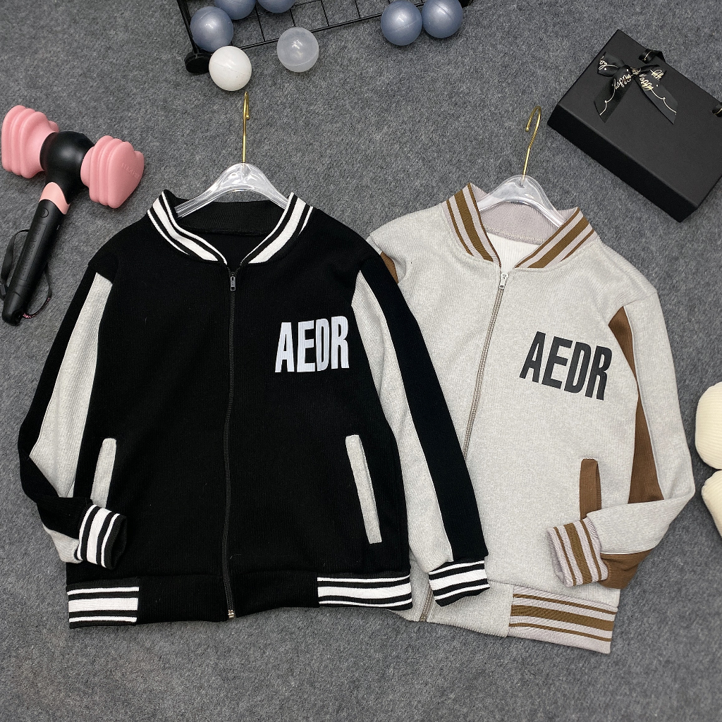 Áo khoác bomber bé trai 18-48kg từ 4-14 tuổi mẫu CHIN. Áo khoác bé trai, Áo bé trai, Áo thu đông bé trai