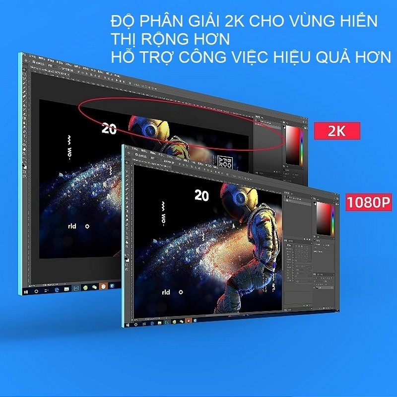 Màn Hình Máy Tính 24 inch QHD 2K  75hz