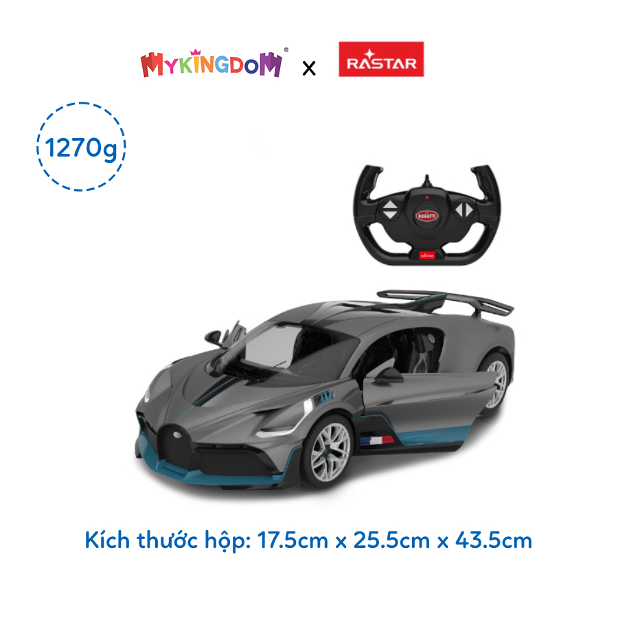 Đồ Chơi RASTAR Xe R/C 1:14 Bugatti Divo Mở Cửa Bằng Tay R98000