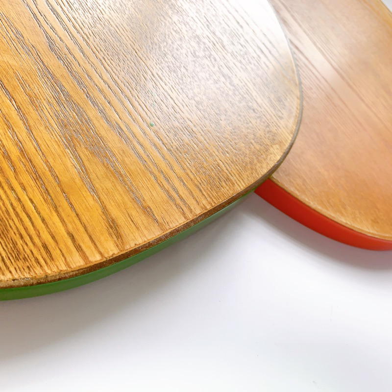 Khay Gỗ Sơn Mài Hình Oval Đẹp Vitrapro Dùng Đựng Ấm Trà, Cà Phê, Decor Bánh, Hoa Quả Đẹp