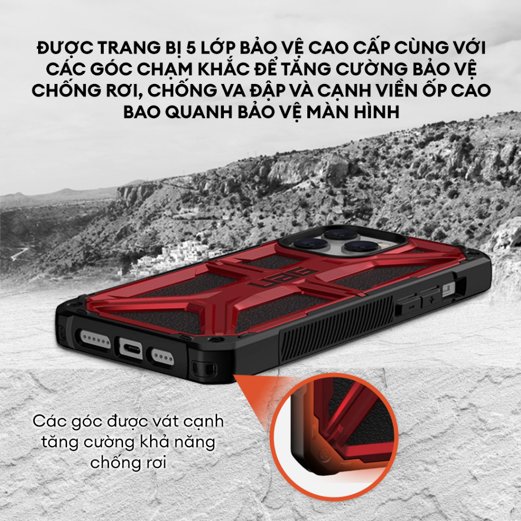 Ốp Lưng UAG MONARCH Cho iPhone 14 PRO MAX