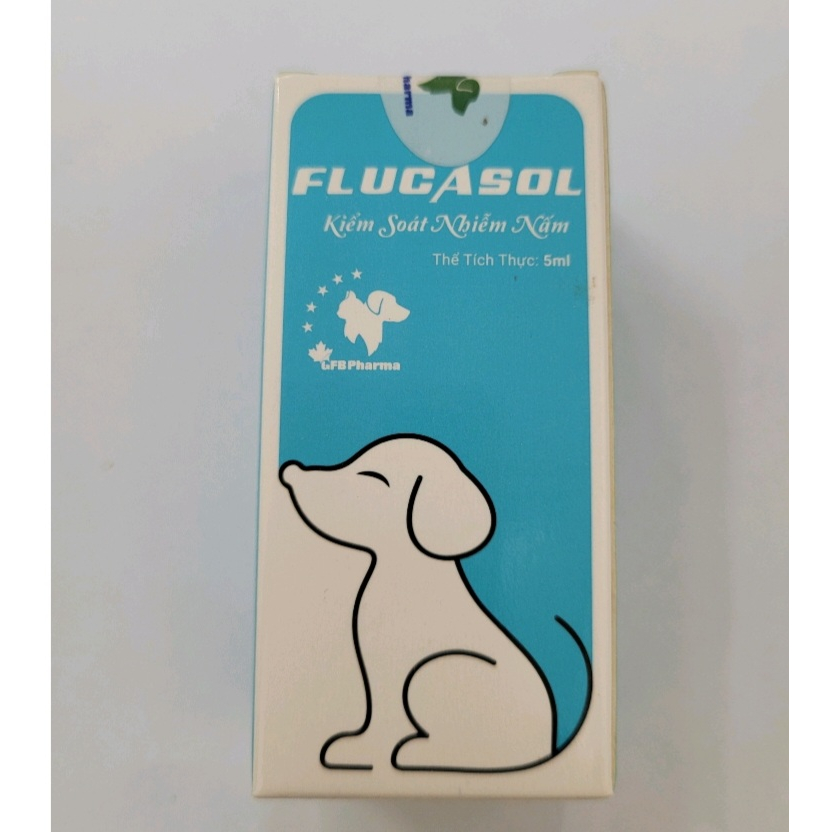 Flucasol  5ml bôi nấm cho chó mèo
