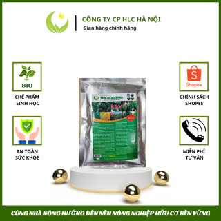 NẤM ĐỐI KHÁNG TRICHODERMA BACILLUS - Ủ PHÂN CHUỒNG, TƯỚI CÂY, TRỘN GIÁ THỂ PHÒNG TRỪ NẤM BỆNH, CẢI TẠO ĐẤT - GÓI 500G