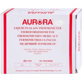 Nhiệt kế thuỷ ngân đo thân nhiệt Aurora