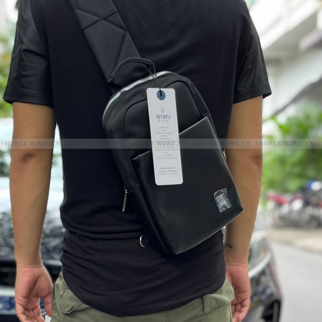 WIWU Salem Crossbody Bag – Túi đeo chéo cho Máy tính bảng IPad 11 inch , Phụ kiện điện thoại , chống thấm nước